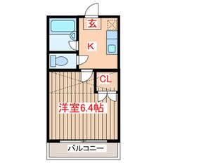 ﾒｿﾞﾝ杜の物件間取画像